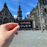 Game over Bügelbild Patches zum Aufbügeln | Patch, Aufbügelmotive, Finally Home