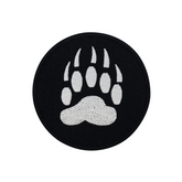 Runde Hundepfote Bügelbild Patch zum Aufbügeln | Hunde Pfote Patches, Aufbügelmotive Finally Home