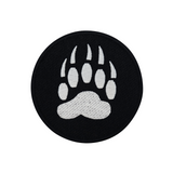 Runde Hundepfote Bügelbild Patch zum Aufbügeln | Hunde Pfote Patches, Aufbügelmotive Finally Home