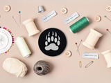 Runde Hundepfote Bügelbild Patch zum Aufbügeln | Hunde Pfote Patches, Aufbügelmotive Finally Home