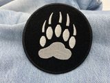 Runde Hundepfote Bügelbild Patch zum Aufbügeln | Hunde Pfote Patches, Aufbügelmotive Finally Home