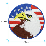 Usa Flagge mit Adler Bügelbild Patch zum Aufbügeln | Amerika Patches, Aufbügelmotive, Finally Home