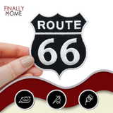 Route 66 Usa Motorrad Bügelbild Patch zum Aufbügeln | Patches, Aufbügelmotive Finally Home