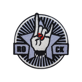 Rock Hand Bügelbild Patch zum Aufbügeln | Musik Patches, Aufbügelmotive, Finally Home