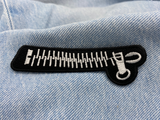 Krummer Reißverschluß Bügelbild Patches zum Aufbügeln | Reissverschluss Patch, Bügelflicken, Flicken, Aufnäher, Finally Home