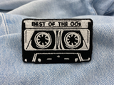 Schwarz weiße Kassette Bügelbild Patch zum Aufbügeln | Musik Patches, Aufbügelmotive, Finally Home