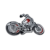 Motorrad Biker Bügelbild Patch zum Aufbügeln | Patches für Lederwesten, Aufbügelmotive, Finally Home