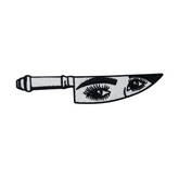 Observing Knife Messer Patch | Frauen Augen Aufbügler, Anime Aufnäher
