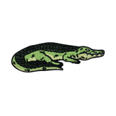 Krokodil Patch zum Aufbügeln Lacoste, Dschungel Aufnäher Tiere Bügelbilder