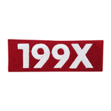 199X Neunziger Patch zum Aufbügeln 90er Jahre Bügelflicken Flicken Aufnäher