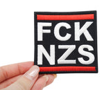 Klett Patch - FCK NZS | Klett Patches, Aufnäher, FCKNZS Klettpatches, Badge, Anti AFD Klettpatch, Finally Home