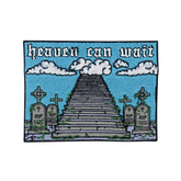 Heaven Can Wait Himmel Patch zum Aufbügeln Wolken Flicken