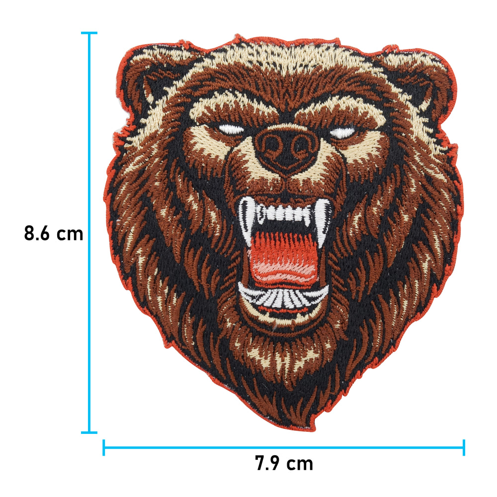 Der Patch mit Maßen: 8,6 x 7,9 cm