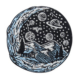 Haus auf dem Mond Patch zum Aufbügeln | Weltall Patches, Erde Moon Bügelbild, Weltraum Flicken, Planet Aufnäher, Finally Home