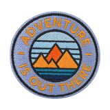 Klett Patch - Adventure is out there | Outdoor Klett Patches, Wandern Aufnäher, Rucksack Klettpatches, Wanderer Badge, Berge Klettpatch, Finally Home
