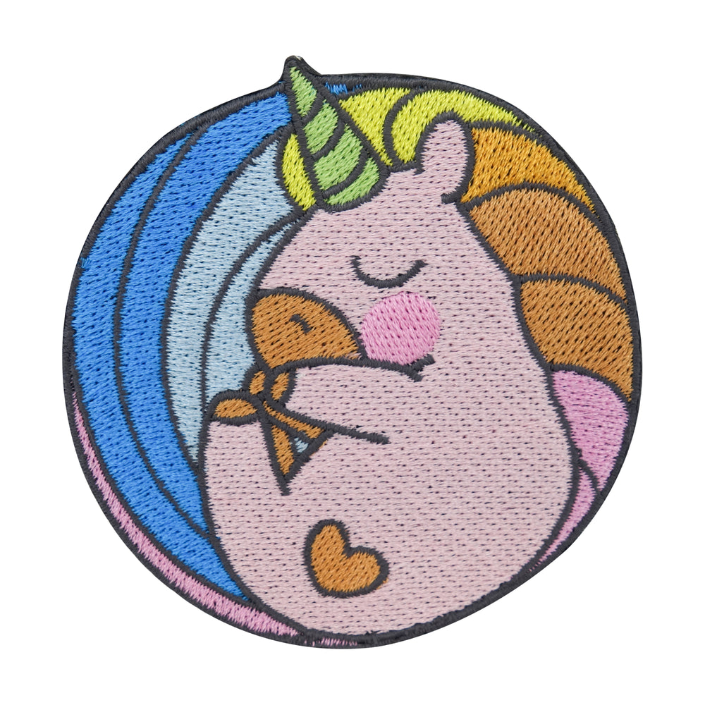 Bunter Baby Einhorn Patch