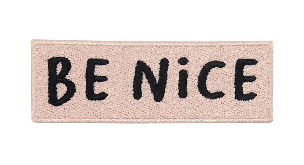 Rosa Be Nice Patch aus dem 3er Set