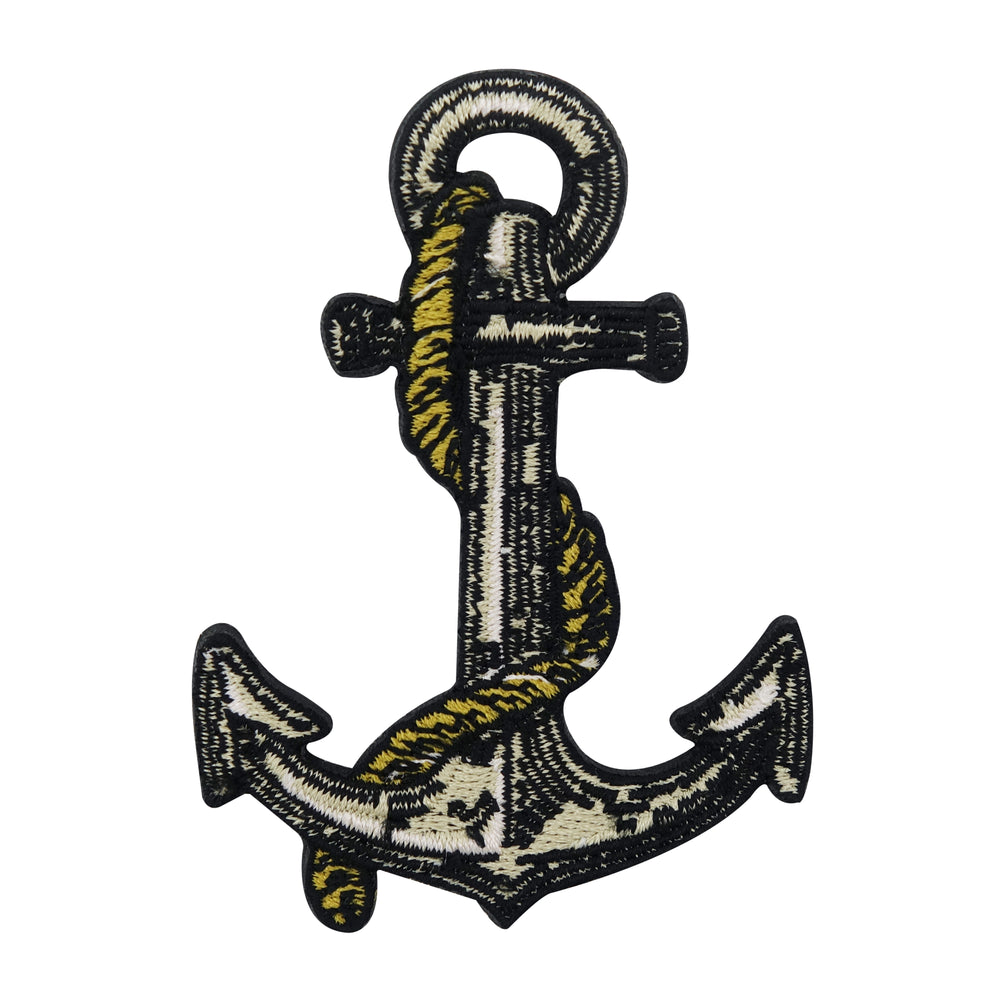 Grauer Anker Patch
