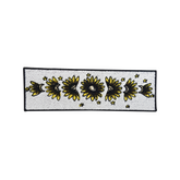 Sonnenblumen Mond Phasen Patch | Blumen DIY Aufnäher | Flower Flicken