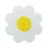 Einzelner weiß, gelber Gänseblümchen Patch