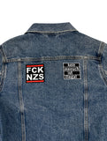 Klett Patch - Kein Mensch ist illegal | FCK NZS Klett Patches, Aufnäher, FCKNZS Klettpatches, Badge, Anti AFD Klettpatch, Finally Home