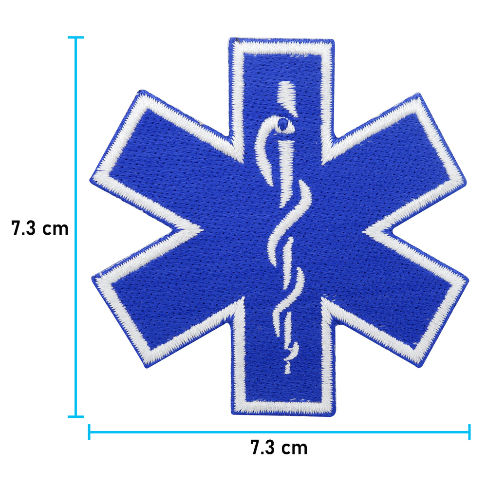 Medic Kreuz Patch mit der Maße: 7,3 x 7,3 cm