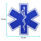 Medic Kreuz Patch mit der Maße: 7,3 x 7,3 cm