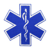 Blauer Medic Kreuz Patch