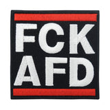 Schwarz, roter FCK AFD Patch