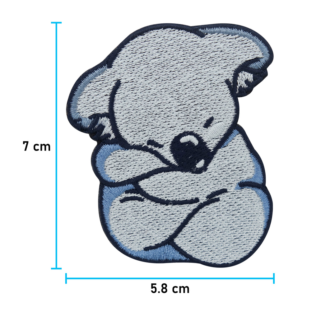 Koala Patch mit der Maße: 7 x 5,8 cm