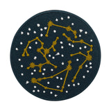 Dunkel blauer Sternenbilder Patch