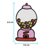 Süßigkeiten Spender Patch mit der Maße: 6,6 x 3,6 cm