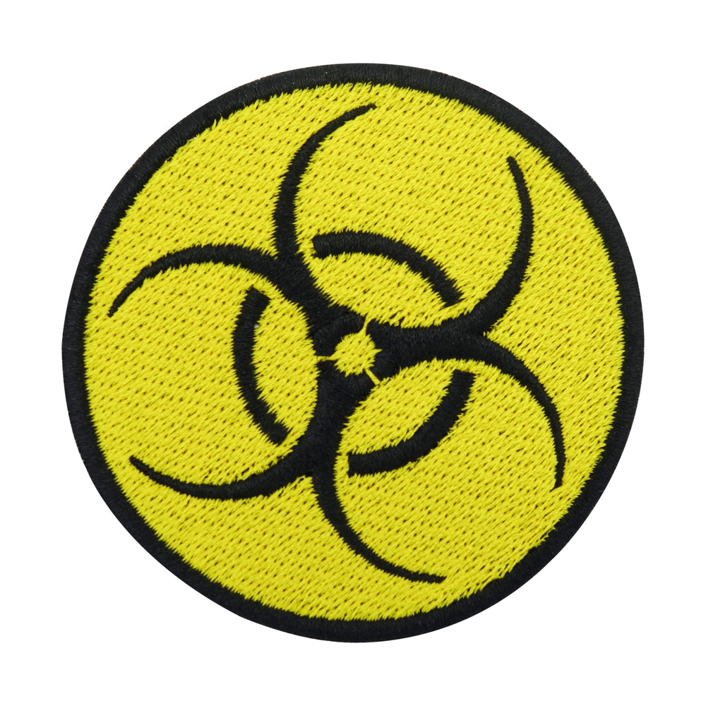 Gelber Biohazard Atom Patch