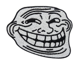 Weißer Troll Gesicht Meme Patch