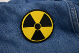 Atom Gefahr Klett | Radioaktivität Symbol Klett Patches, Aufnäher, Radioaktiv Klettpatches, Nuklear Badge, Klettpatch, Finally Home