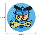 Monster Patch mit der Maße: 6,8 x 6,8 cm