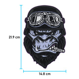 Gorilla Patch mit der Maße: 21,9 x 14,8 cm