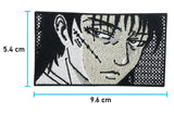 Anime Bad Boy Patch mit der Maße: 5,4 x 9,6 cm