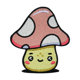 Rot-Gelber Fliegenpilz Kawaii Patch