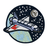 Raumschiff im Weltraum Finally Home Klett Patch | Rakete Klett Patches, Nasa Aufnäher, Astronaut Klettpatches, Kinder Mond Badge, Alien Klettpatch