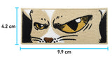 Anime Katze Patch mit der Maße: 4,2 x 9,9 cm
