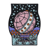 Schwarz-Pinker Wiedergeburt der Welt Patch
