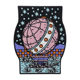 Schwarz-Pinker Wiedergeburt der Welt Patch