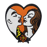 Orangener Verliebte Vampire Patch