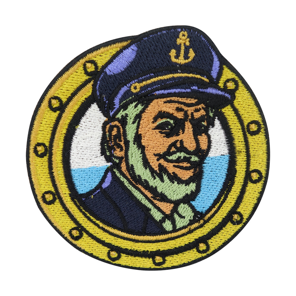 Blauer Seemann Kapitän Patch