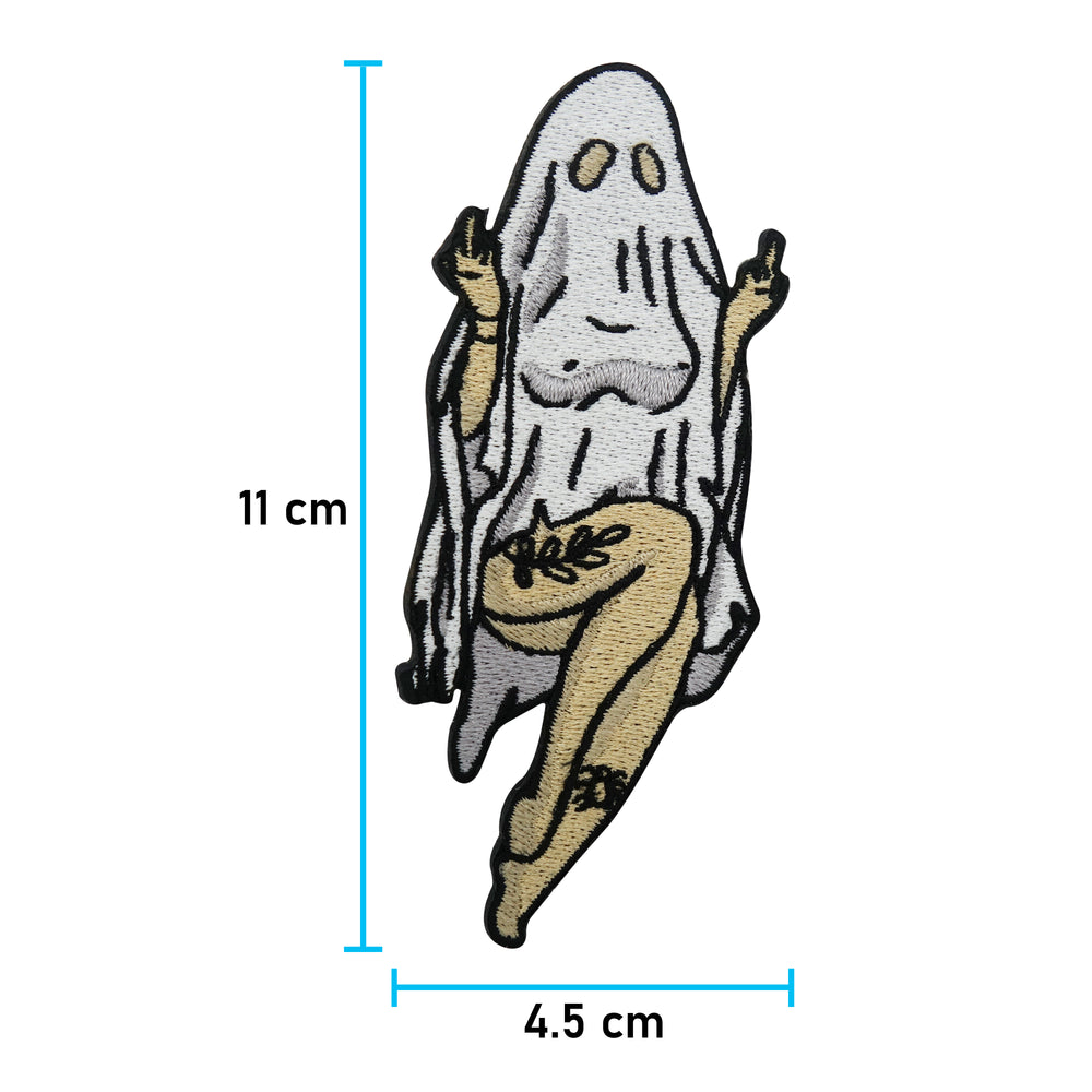 Sexy Geist Patch mit der Maße: 11 x 4,5 cm