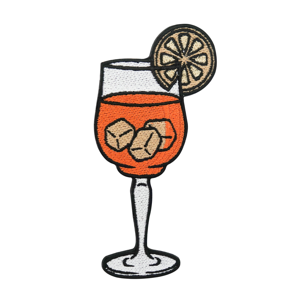 Orangener Sommer Cocktail Patch