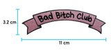 Banner Patch mit der Maße: 3,2 x 11 cm