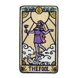 Beiger The Fool Tarotkarte Patch