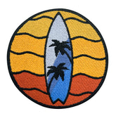 Orangener Surfbrett Patch